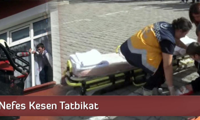 İskilip’te Nefes Kesen Tatbikat