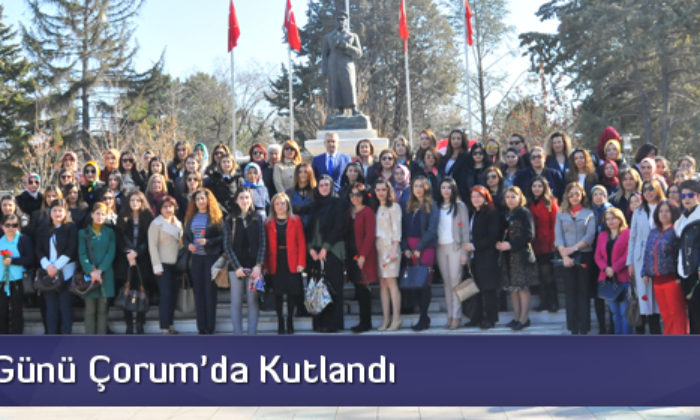 Kadınlar Günü Kutlandı