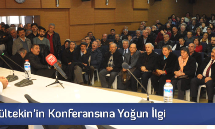 Levent Gültekin’in Konferansına Yoğun İlgi
