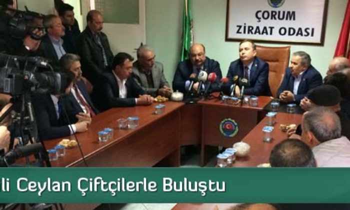 Milletvekili Ceylan Çiftçilerle Buluştu