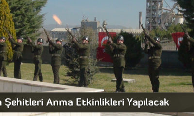 Çorum’da Şehitleri Anma Etkinlikleri Yapılacak