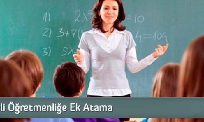 Sözleşmeli Öğretmenliğe Ek Atama