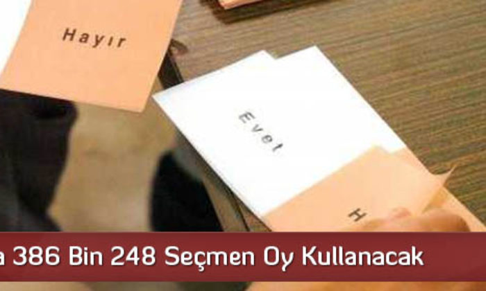 Çorum’da Referandum