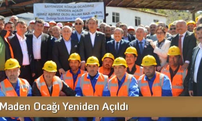Dodurga Maden Ocağı Yeniden Açıldı