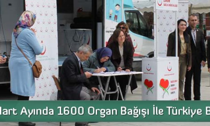 ‘Organ Bağışı’ Standı Açıldı