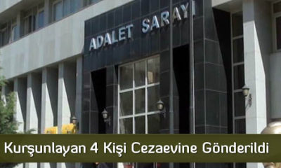 Otomobil Kurşunlayan 4 Kişi Cezaevine Gönderildi