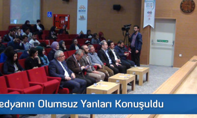 Sosyal Medyanın Olumsuz Yanları Konuşuldu