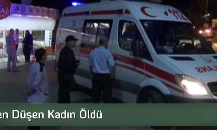 Traktörden Düşen Kadın Öldü