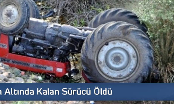 Çorum’da Traktör Kazası