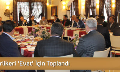 Üretici Birlikleri ‘Evet’ İçin Toplandı