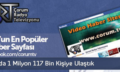 Çorum’un En Popüler Haber Sayfası