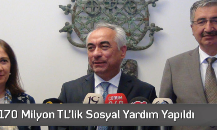 2016’da 170 Milyon Tl’lik Sosyal Yardım