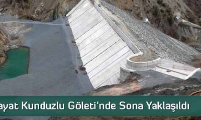 Çorum Bayat Kunduzlu Göleti’nde Sona Yaklaşıldı