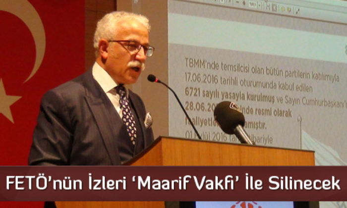 Eğitimde, FETÖ’nün İzleri ‘Maarif Vakfı’ İle Silinecek