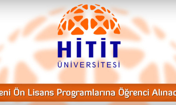 HİTÜ’de İstihdam Odaklı Yeni Ön Lisans Programları