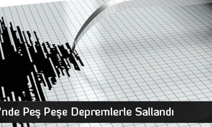 Mecitözü’nde Peş Peşe Depremlerle Sallandı