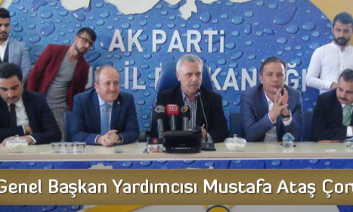 Mustafa Ataş Çorum’da