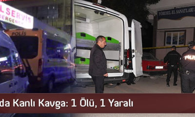 Restoranda Kanlı Kavga: 1 Ölü,1 Yaralı