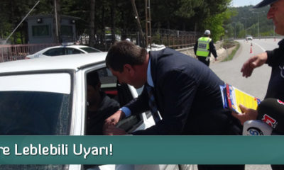 Sürücülere Leblebili Uyarı!