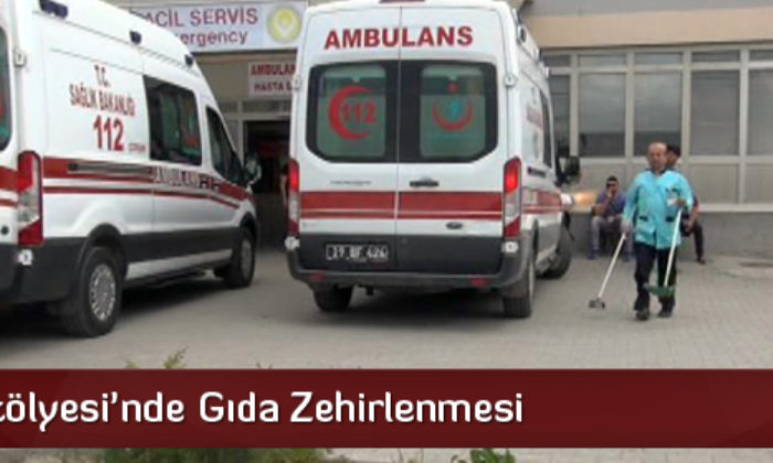 Tekstil Atölyesinde Gıda Zehirlenmesi