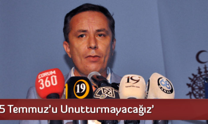 Ceylan ‘15 Temmuz’u Unutturmayacağız’