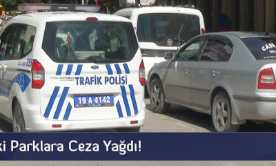 Caddedeki Parklara Ceza Yağdı!