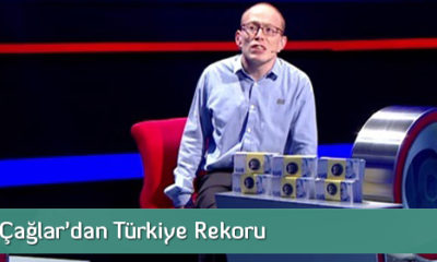 Çorumlu Çağlar’dan Türkiye Rekoru