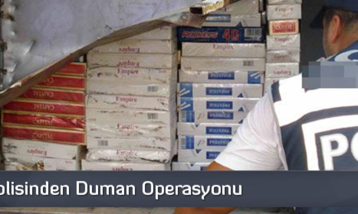 Çorum Polisinden Duman Operasyonu