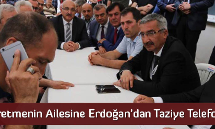 Erdoğan’dan Taziye Telefonu