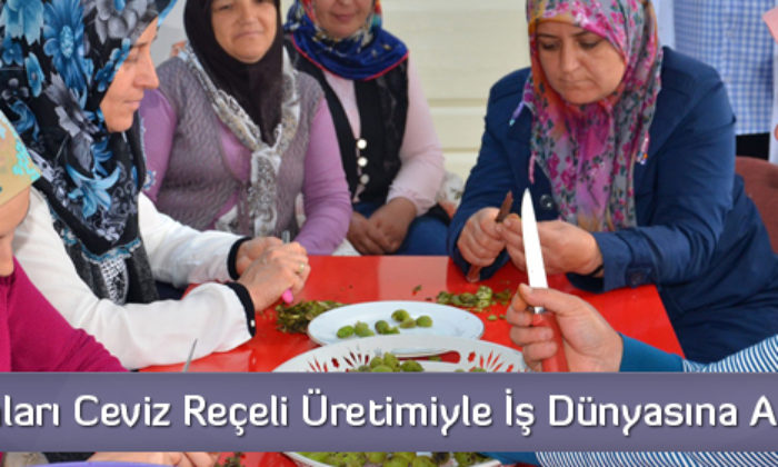 Oğuzlar’da Ceviz Reçeli Üretimi