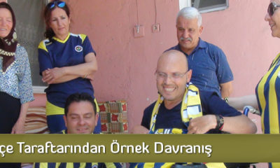 Fenerbahçe Taraftarından Örnek Davranış