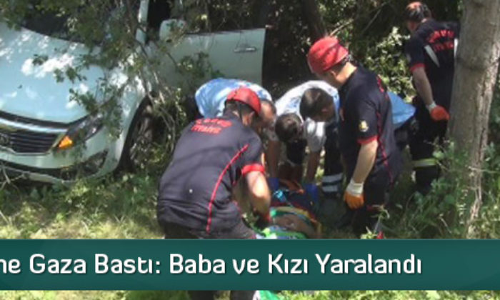 Fren Yerine Gaza Bastı, 2 Kişi Yaralandı
