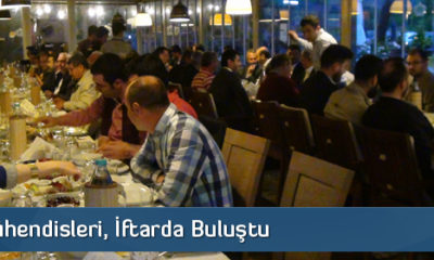 İnşaat Mühendisleri, İftarda Buluştu