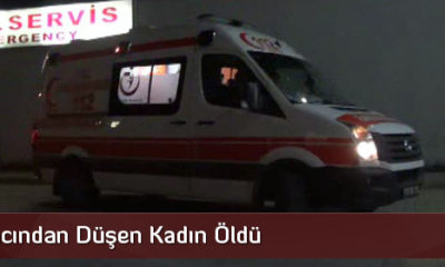 Kiraz Ağacından Düşen Kadın Öldü