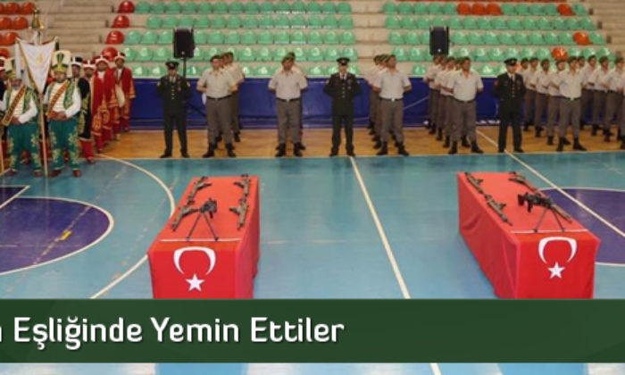 Mehteran Eşliğinde Yemin Ettiler