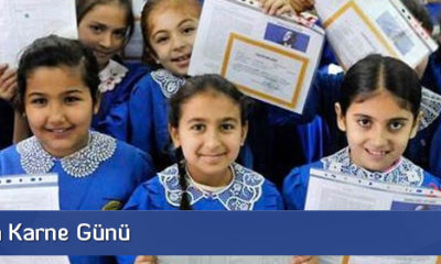 Okullarda Karne Günü