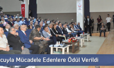 Uyuşturucuyla Mücadele Edenlere Ödül Verildi