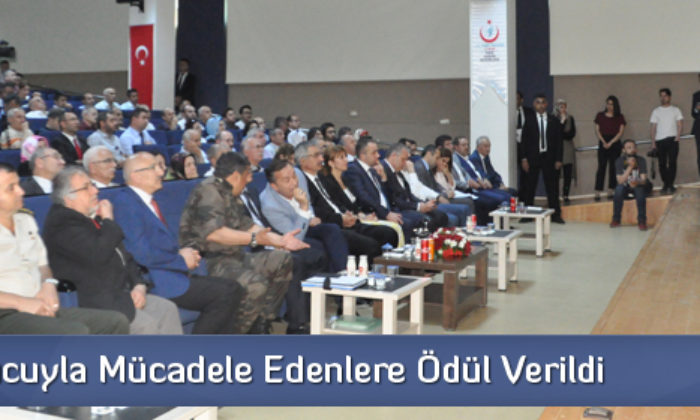 Uyuşturucuyla Mücadele Edenlere Ödül Verildi