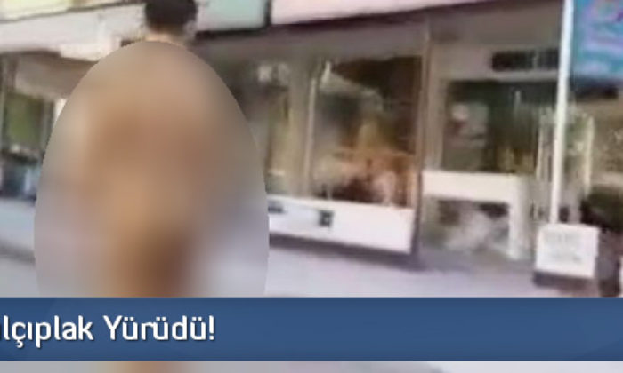 Yolda Çırılçıplak Yürüdü!