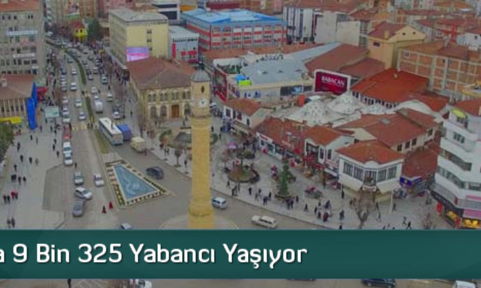 Çorum’da 9 Bin 325 Yabancı Yaşıyor