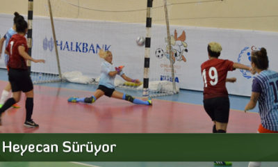 Futsal’da Heyecan Sürüyor