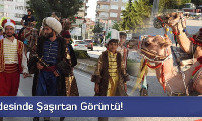 Gazi Caddesinde Şaşırtan Görüntü!