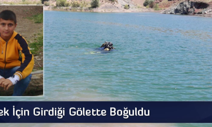 Serinlemek İçin Girdiği Gölette Boğuldu
