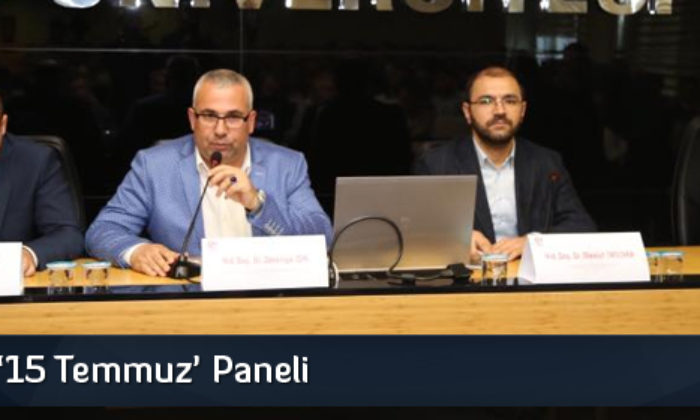 HİTÜ’de ‘15 Temmuz’ Paneli