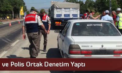 Jandarma ve Polis Ortak Denetim Yaptı
