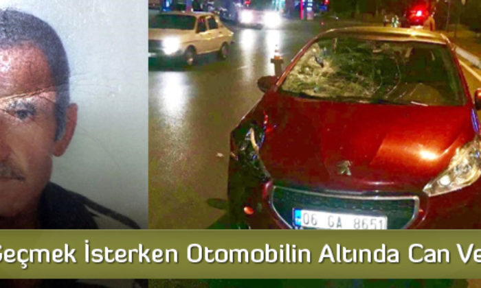 Karşıya Geçmek İsterken Otomobil Çarptı