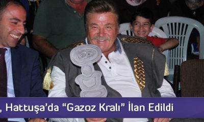 Nuri Alço, Hattuşa’da “Gazoz Kralı” İlan Edildi