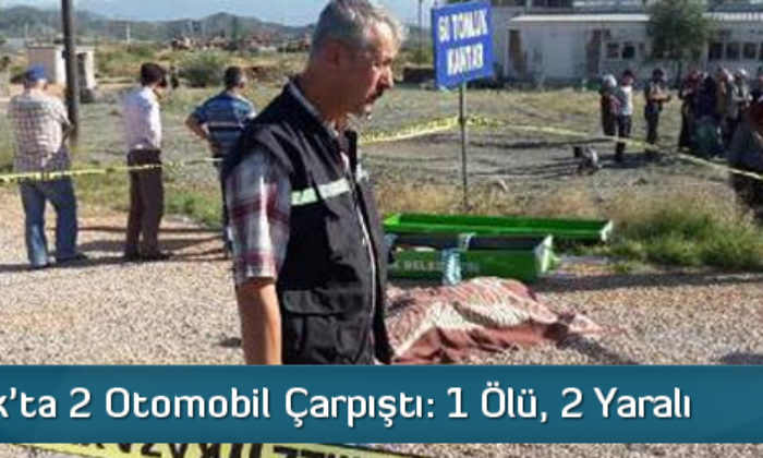 Osmancık’ta 2 Otomobil Çarpıştı
