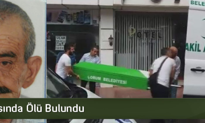 Otel Odasında Ölü Bulundu