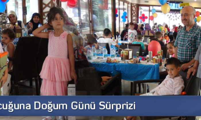 Şehit Çocuğuna Doğum Günü Sürprizi